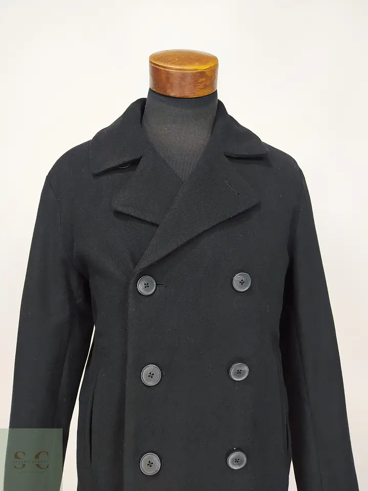 Abrigo Marinero Peacoat de Abotonadura Doble Old Navy Talla ML 2