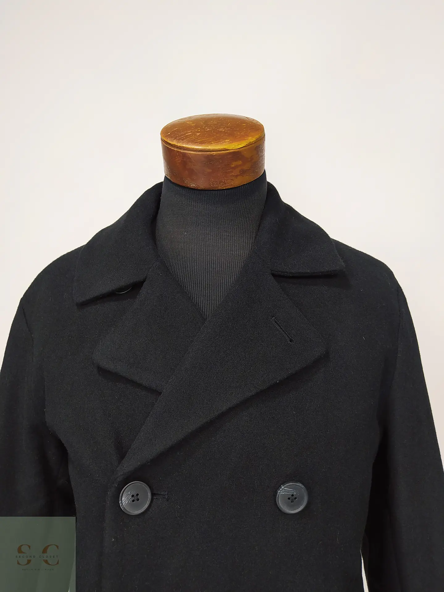 Abrigo Marinero Peacoat de Abotonadura Doble Old Navy Talla ML 3