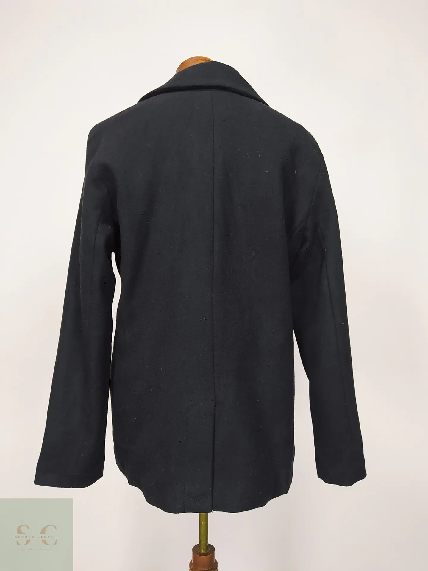 Abrigo Marinero Peacoat de Abotonadura Doble Old Navy Talla ML 7