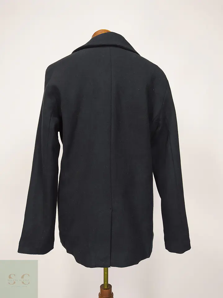 Abrigo Marinero Peacoat de Abotonadura Doble Old Navy Talla ML 7