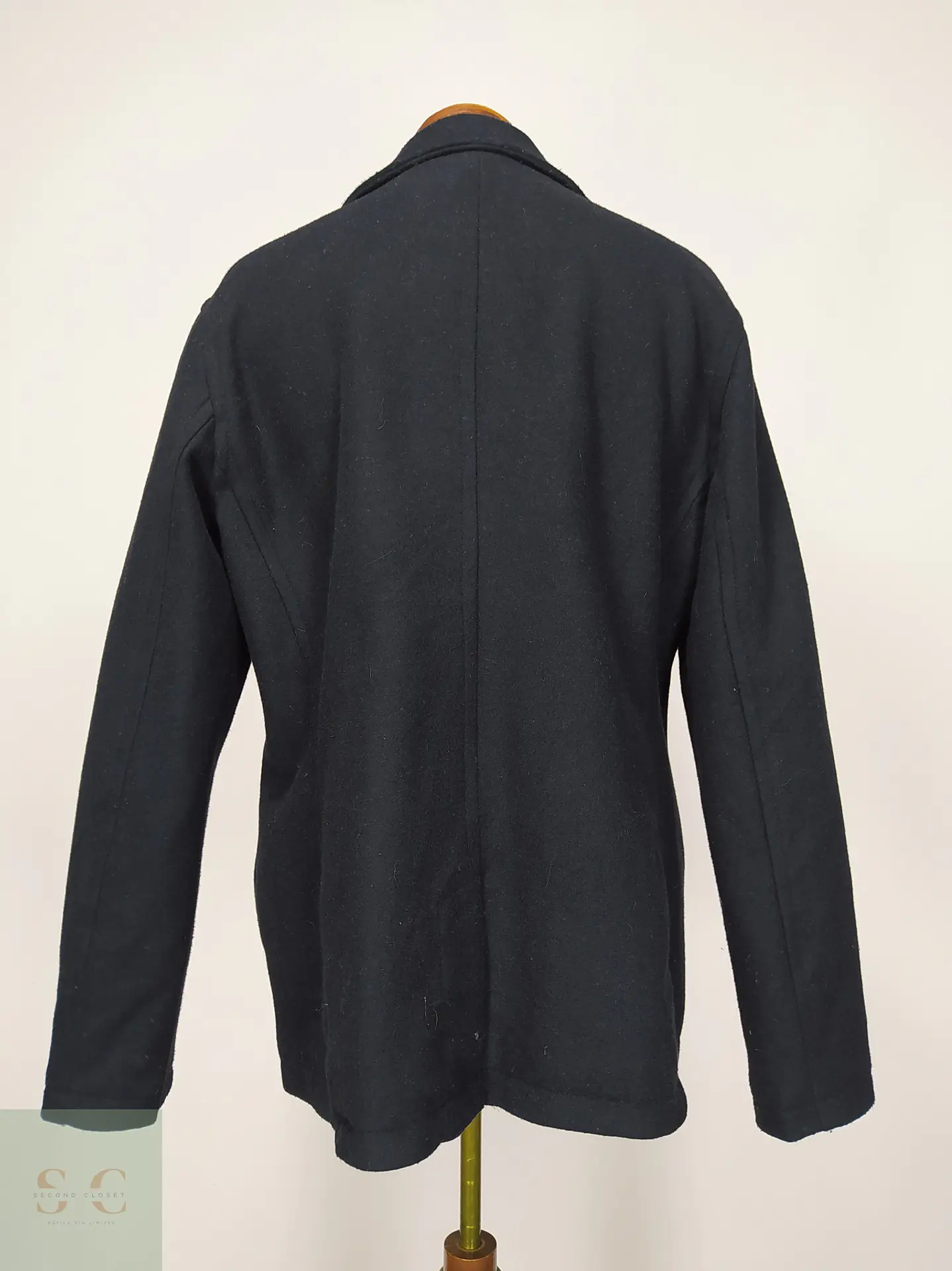 Abrigo Marinero Peacoat Cruzado de Paño Old Navy Talla LXL 6