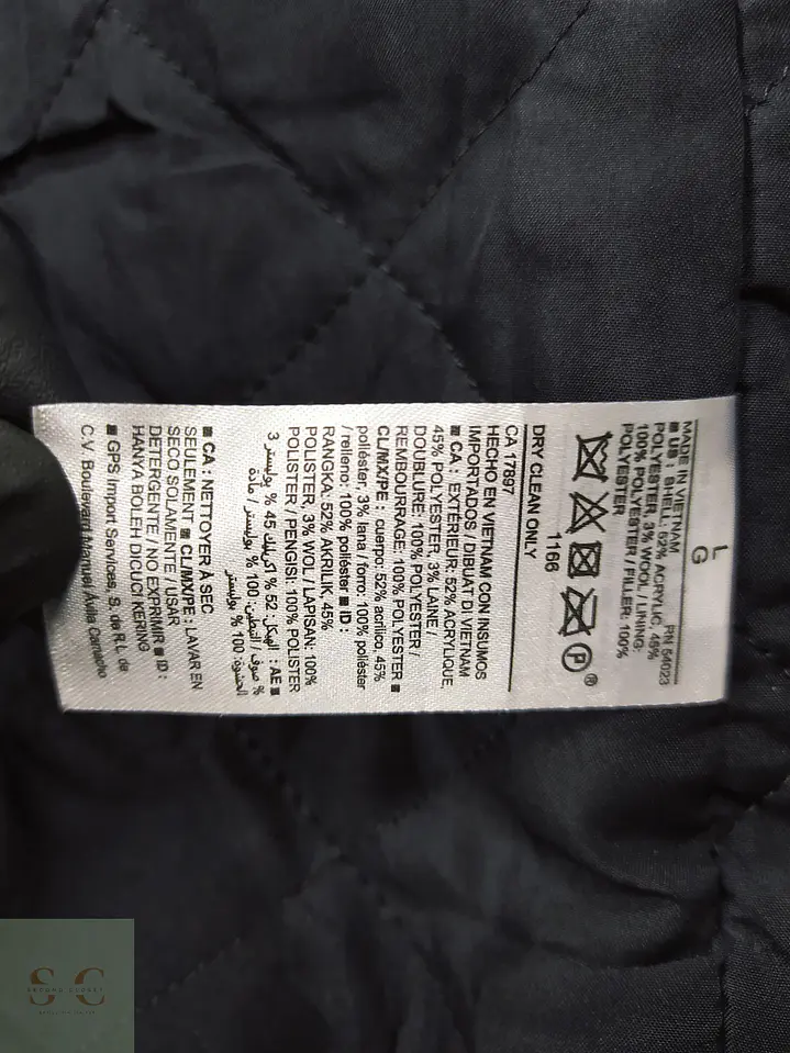 Abrigo Marinero Peacoat Cruzado de Paño Old Navy Talla LXL 7