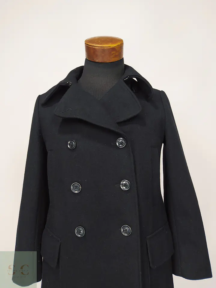 Abrigo Peacoat Marinero de Paño Mezcla Lana Gap Talla XS 2