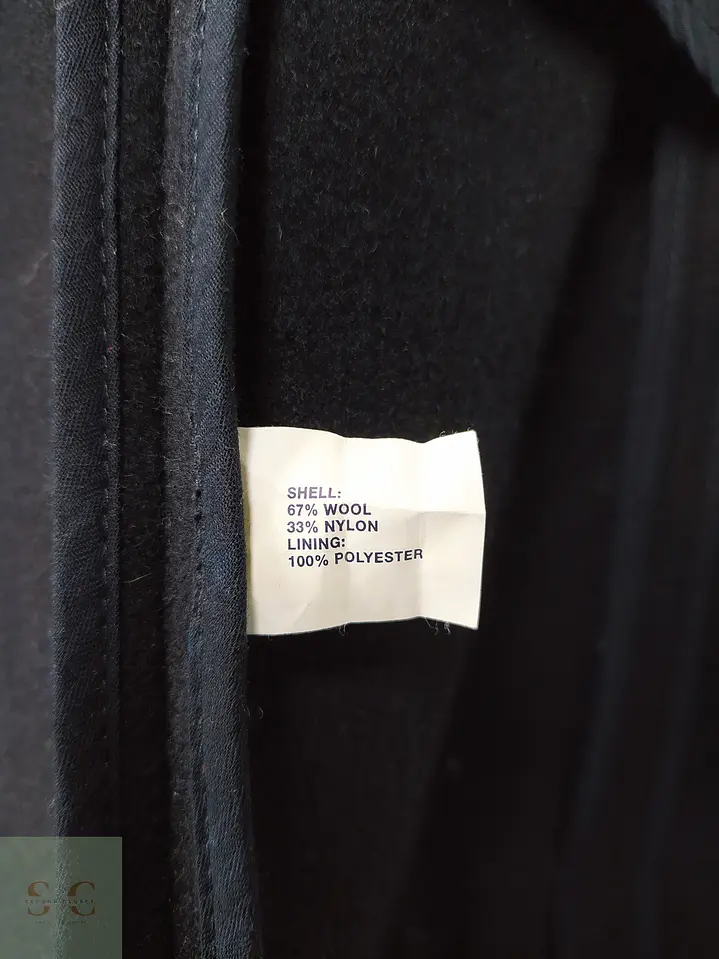 Abrigo Peacoat Marinero de Paño Mezcla Lana Gap Talla XS 6