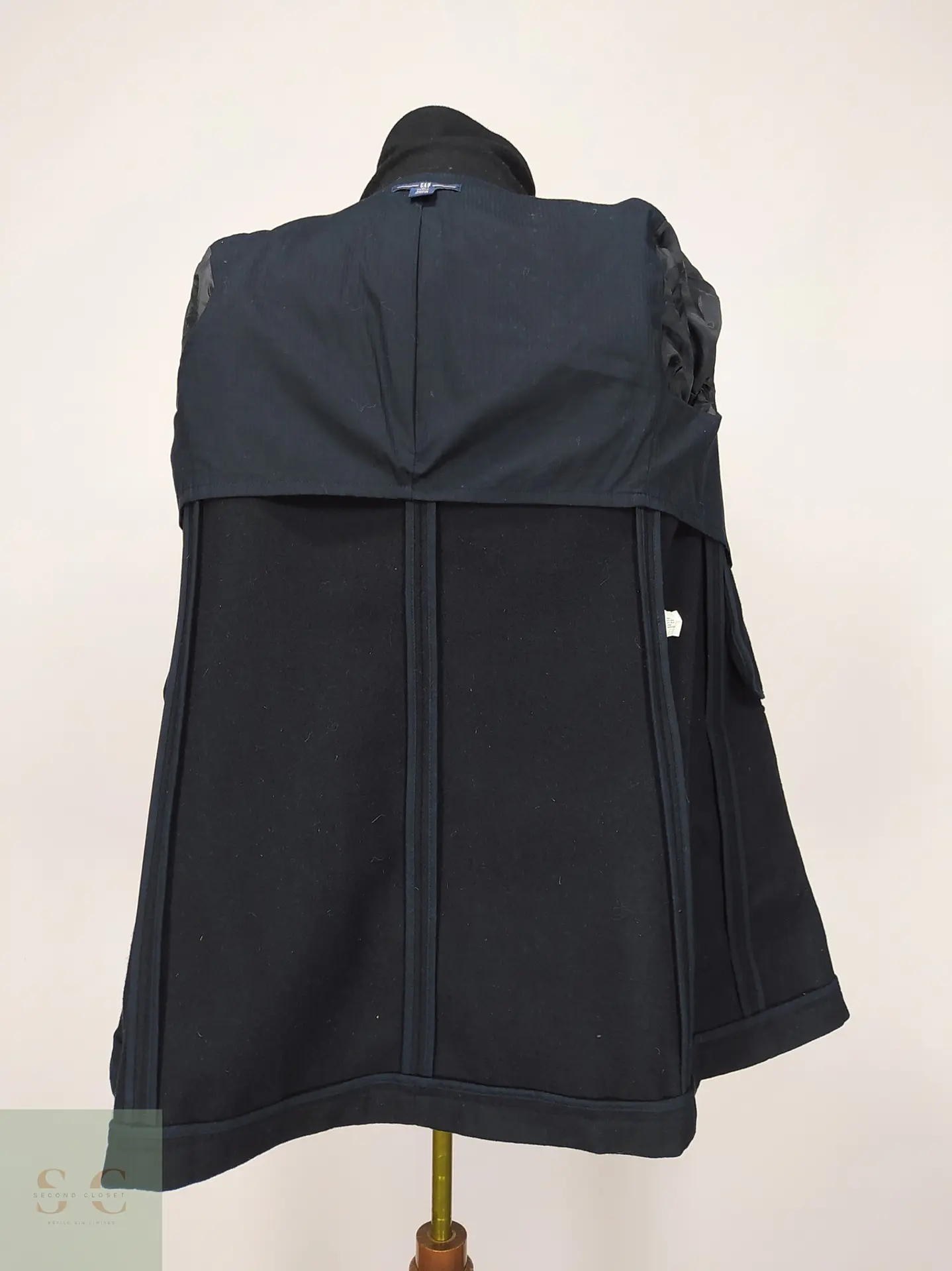 Abrigo Peacoat Marinero de Paño Mezcla Lana Gap Talla XS 7
