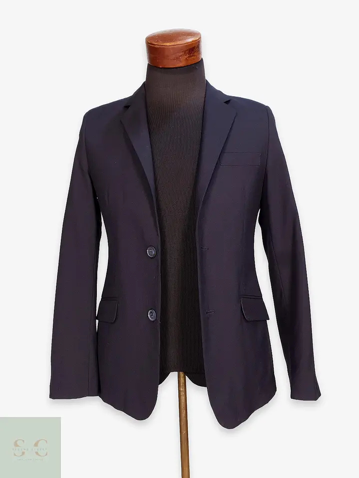 Blazer Formal Azul Marino de Corte Estructurado G.O.L. BOYS Talla XS 1