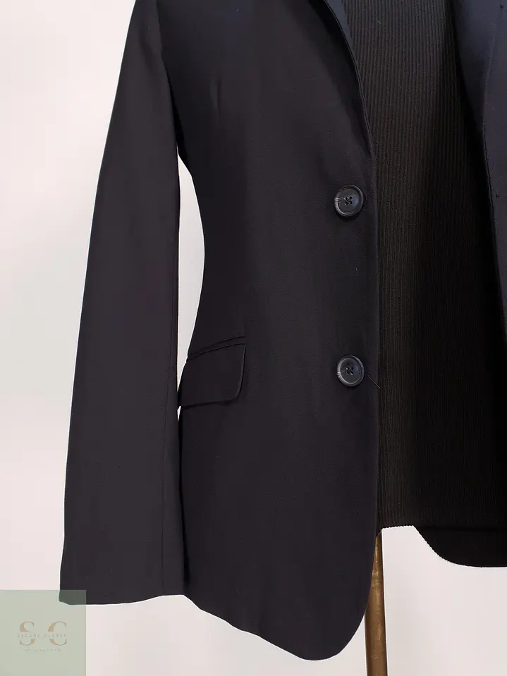 Blazer Formal Azul Marino de Corte Estructurado G.O.L. BOYS Talla XS 2