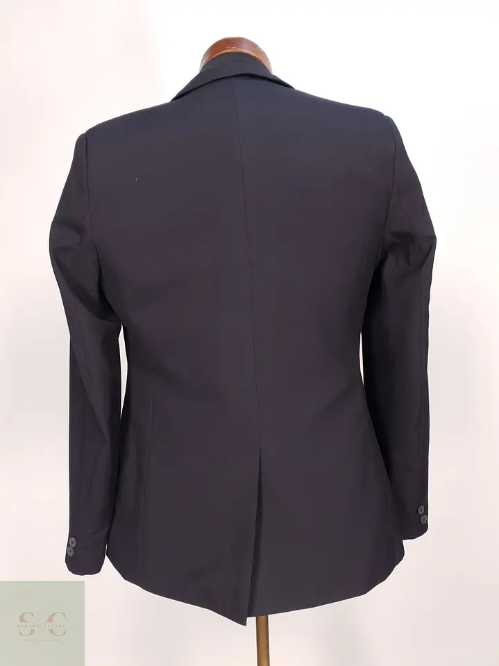 Blazer Formal Azul Marino de Corte Estructurado G.O.L. BOYS Talla XS 8