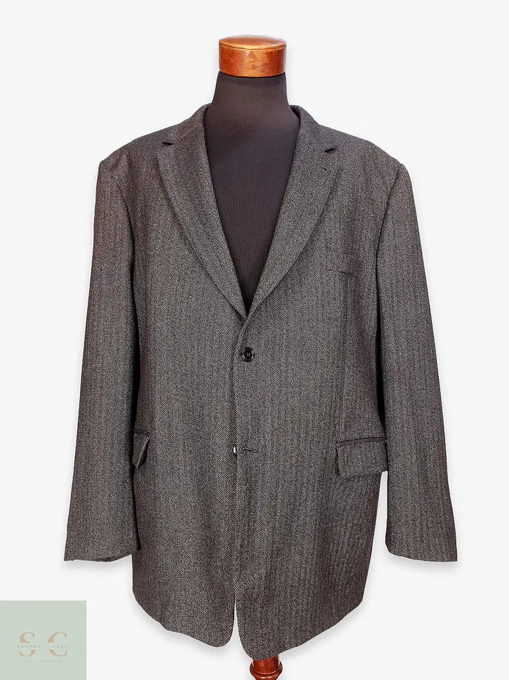 Blazer Clásico en Paño Espina de Pescado Canda Talla XXXL 1