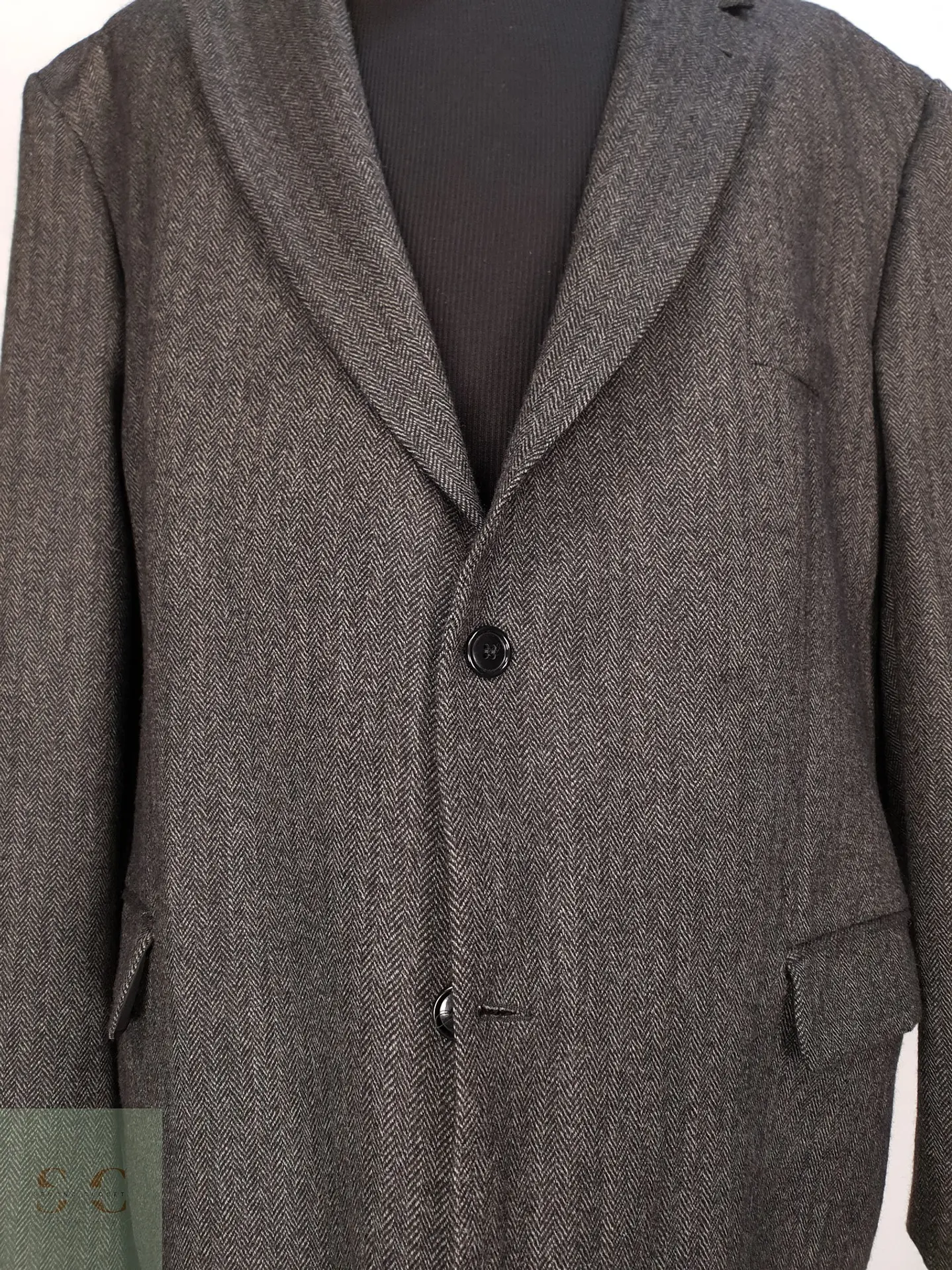 Blazer Clásico en Paño Espina de Pescado Canda Talla XXXL 2