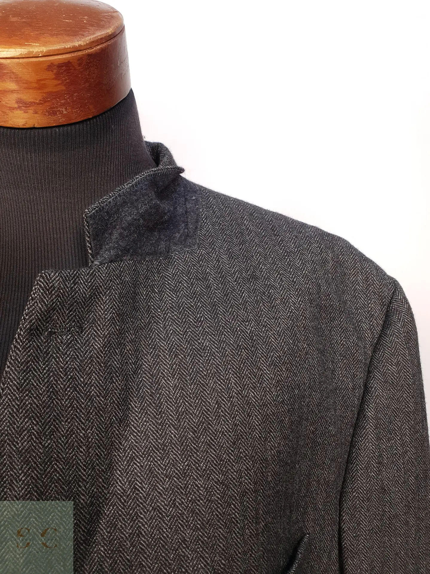 Blazer Clásico en Paño Espina de Pescado Canda Talla XXXL 4