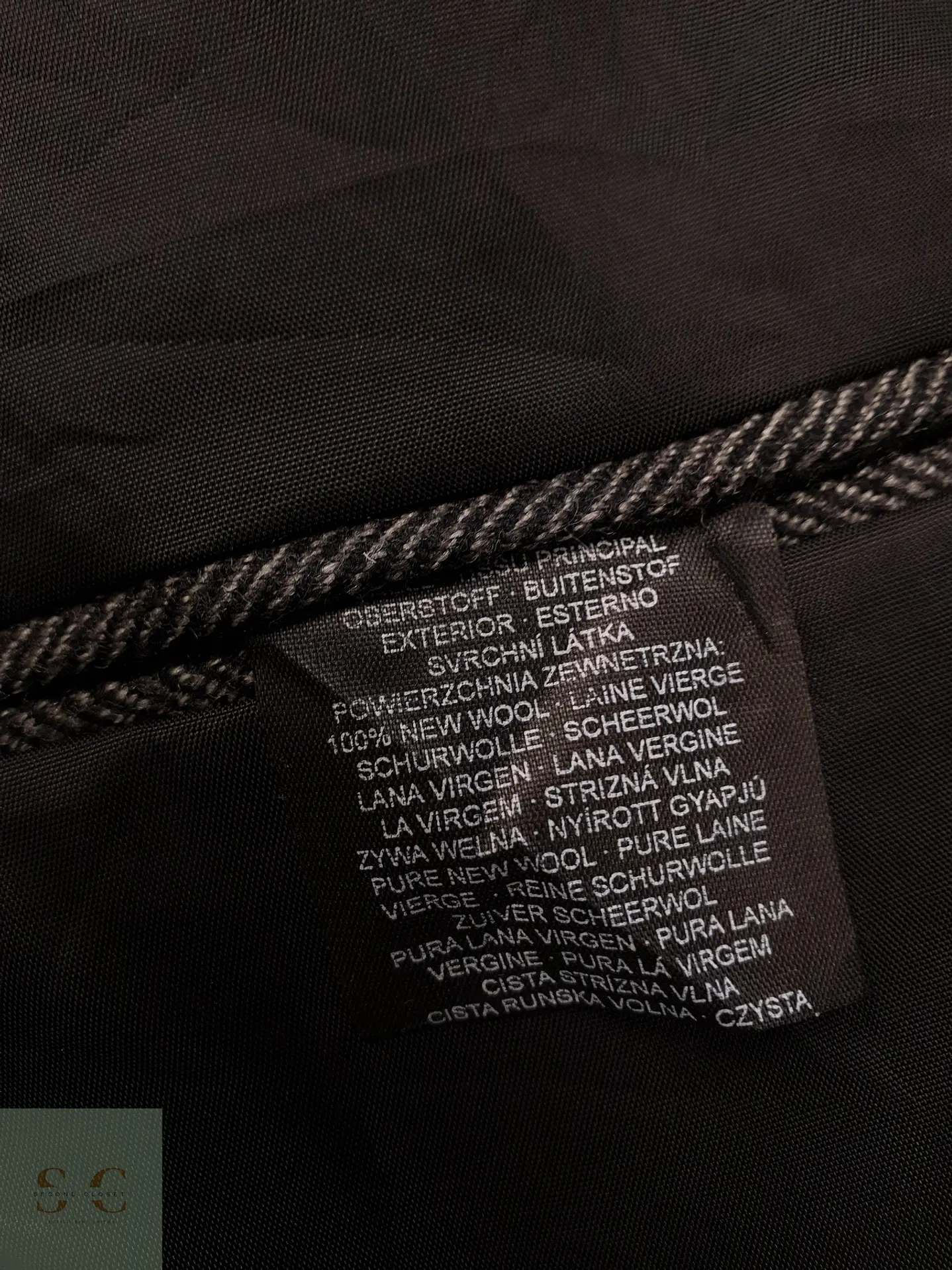 Blazer Clásico en Paño Espina de Pescado Canda Talla XXXL 6