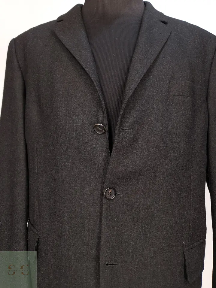 Blazer Clásico de Paño Grafito en Lana Virgen Peek & Cloppenburg Talla ML 3