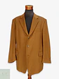 Blazer Estructurado de Paño Fino Camel en Lana Virgen Commander Talla XL - Miniatura 1