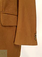 Blazer Estructurado de Paño Fino Camel en Lana Virgen Commander Talla XL - Miniatura 2