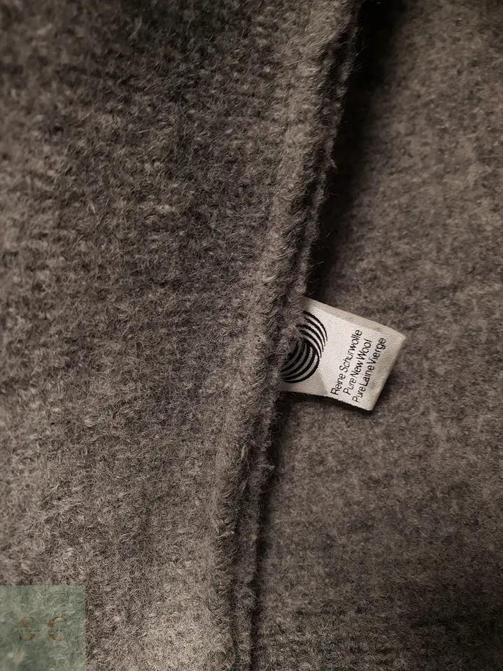 Chaqueta Alpina de Lana Hervida con Botones Metalizados Geiger Talla SM 8