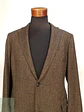 Blazer Texturizado de Sarga Diagonal en Cashmere y Seda Eduard Dressler Talla ML - Miniatura 3