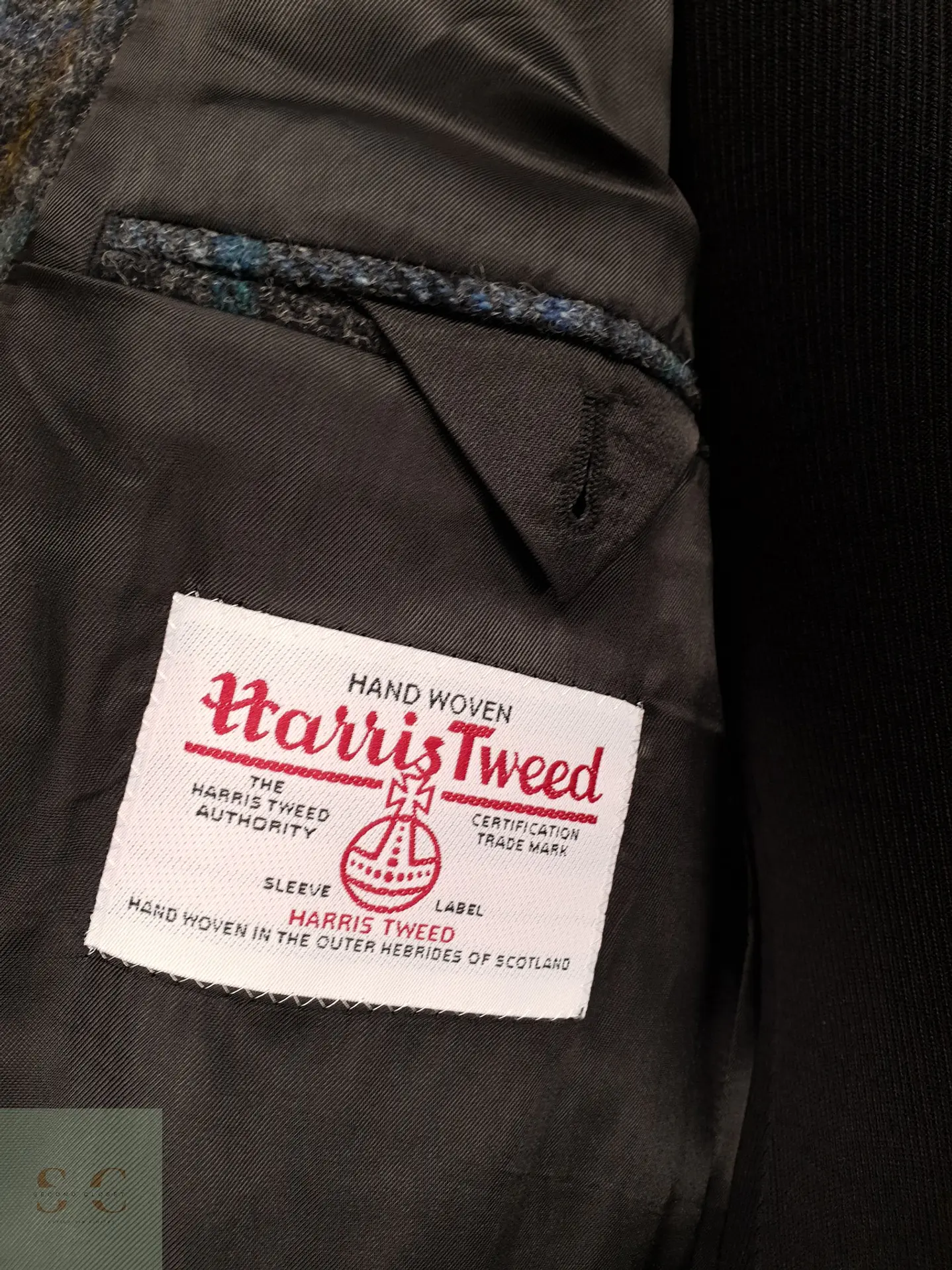 Blazer Clásico de Harris Tweed a Cuadros Robert Red Talla LXL 8