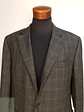 Blazer Estructurado de Paño Fino en Cuadros Ventana Carl Gross Talla XL - Miniatura 2