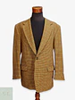 Blazer Clásico en Pure Cashmere Italiano Pata de Gallo Mostaza Talla XXL - Miniatura 1