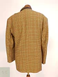 Blazer Clásico en Pure Cashmere Italiano Pata de Gallo Mostaza Talla XXL - Miniatura 7