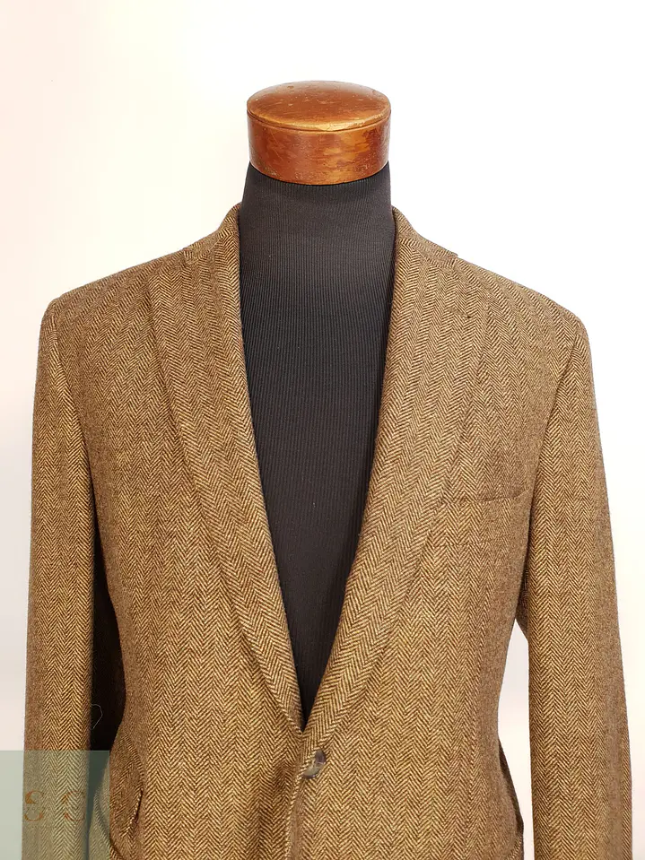 Blazer Clásico en Tweed Espigado de Cashmere y Lana Guy Laroche Talla L 2