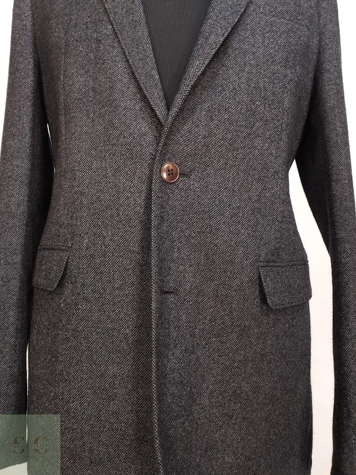 Blazer de Paño Texturizado y Solapa Muesca Marc O'Polo Talla M 3