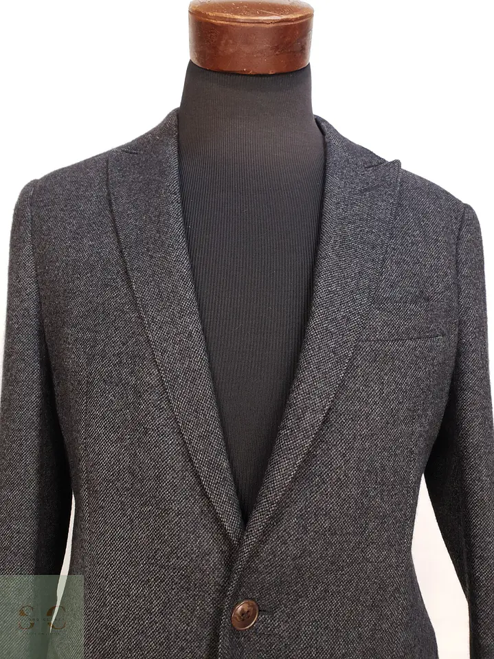 Blazer de Paño Texturizado y Solapa Muesca Marc O'Polo Talla M 4