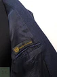 Blazer Sastrial de Pura Lana Tejido Espiga Azul Oscuro Fabiod Talla ML - Miniatura 5