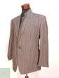 Blazer Sastrense en Paño de Lana Virgen con Micro Patrón Multitonal Yves Saint Laurent Talla LXL - Miniatura 5