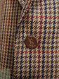 Blazer Sastrense en Paño de Lana Virgen con Micro Patrón Multitonal Yves Saint Laurent Talla LXL - Miniatura 6