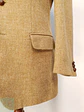 Blazer Clásico de Tweed Camel Harris Tweed Talla ML - Miniatura 2