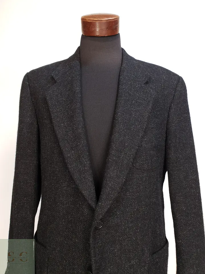 Blazer Clásico de Paño Marengo en Lana Virgen Británica Atelier Torino Talla ML 3