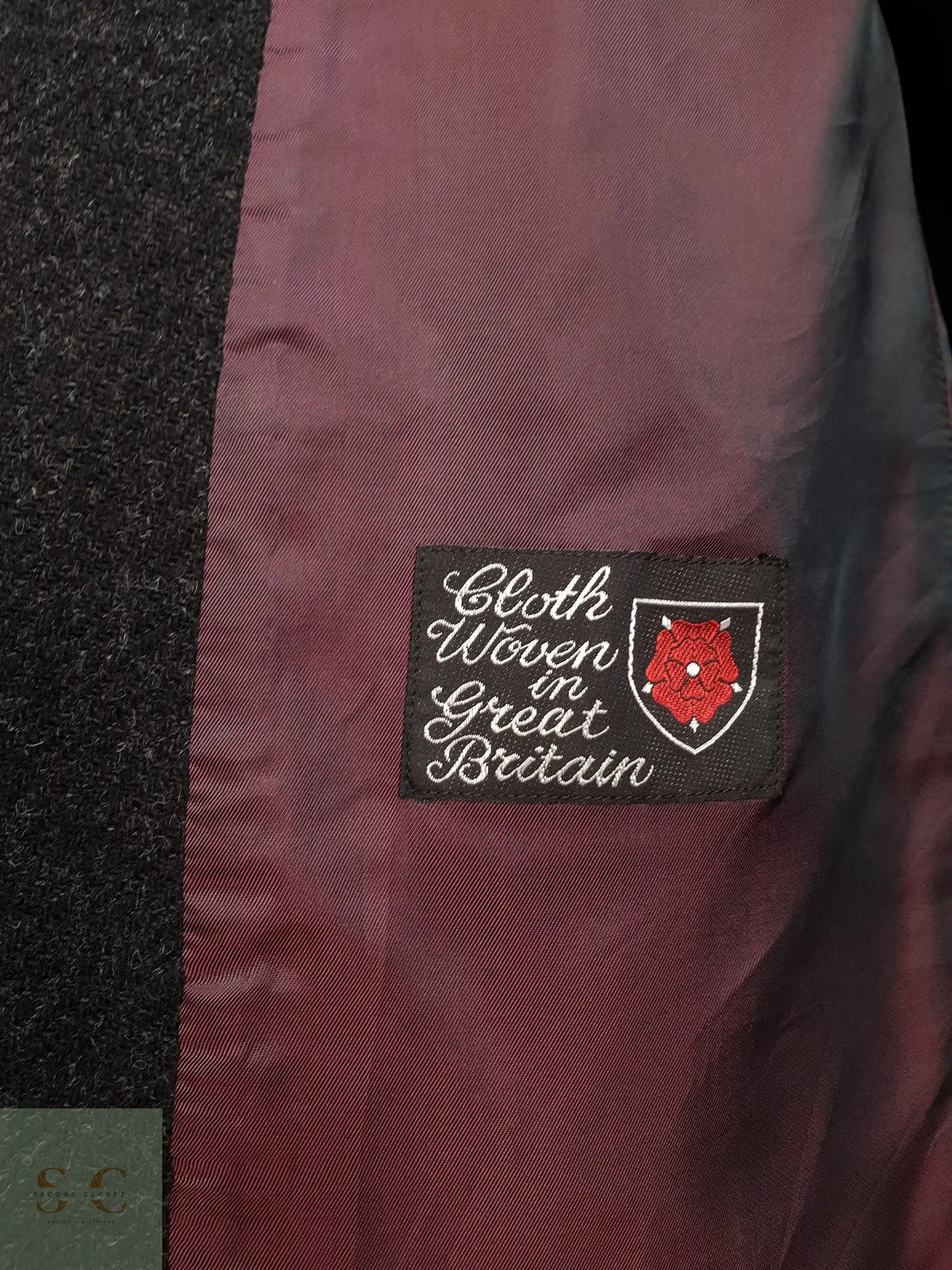 Blazer Clásico de Paño Marengo en Lana Virgen Británica Atelier Torino Talla ML 7