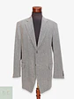 Blazer en Espiga de Lana de Cordero con Finas Rayas Lanificio di Pray Talla LXL - Miniatura 1