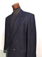 Blazer Cruzado en Paño Espiga Azul Marino Roy Robson Talla LXL - Miniatura 6