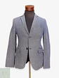 Blazer Texturizado de Algodón y Lino Corte Slim Fit H&M Talla XS - Miniatura 1