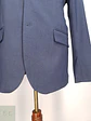 Blazer Moderno Corte Slim Fit Azul Acero H&M Talla ML - Miniatura 2