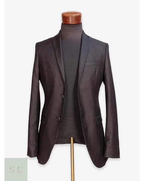 Blazer Moderno de Solapa Delgado y Corte Entallado Selected Homme Talla S