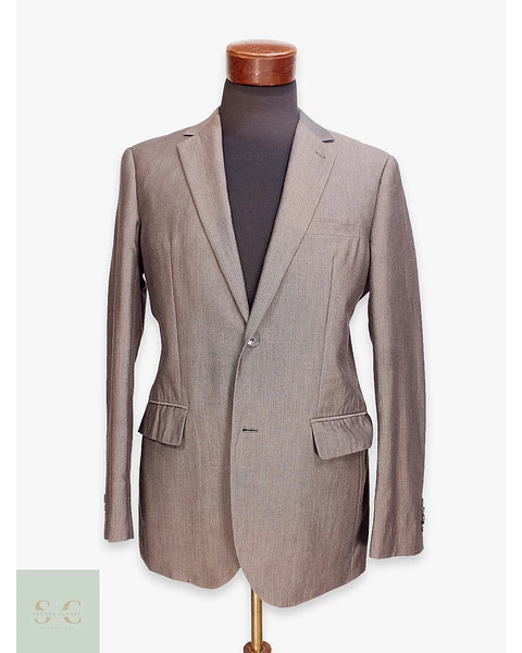 Blazer Estructurado Microtexturizado Solapa Clásica Esprit Talla M