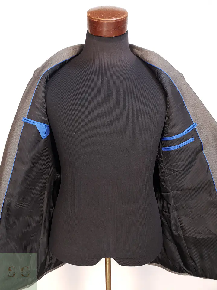 Blazer Estructurado Microtexturizado Solapa Clásica Esprit Talla M 7