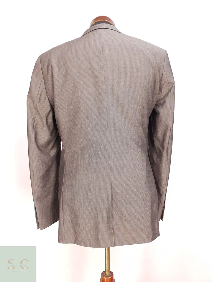 Blazer Estructurado Microtexturizado Solapa Clásica Esprit Talla M 8