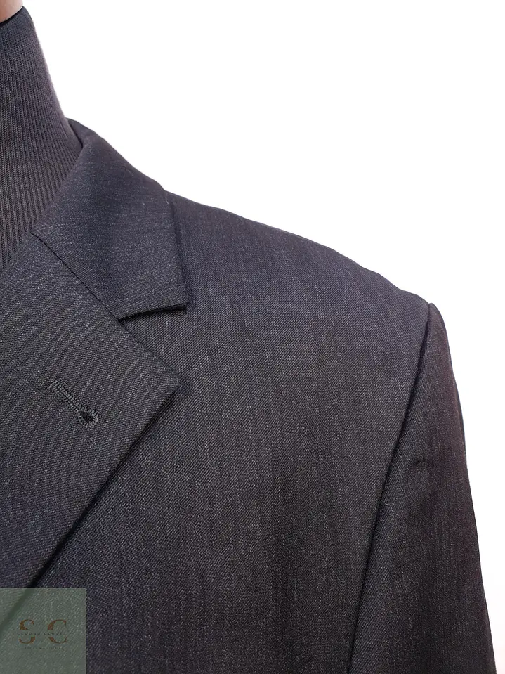 Blazer Estructurado en Paño Lana Marengo Anson's Herrenhaus Talla XXL 5