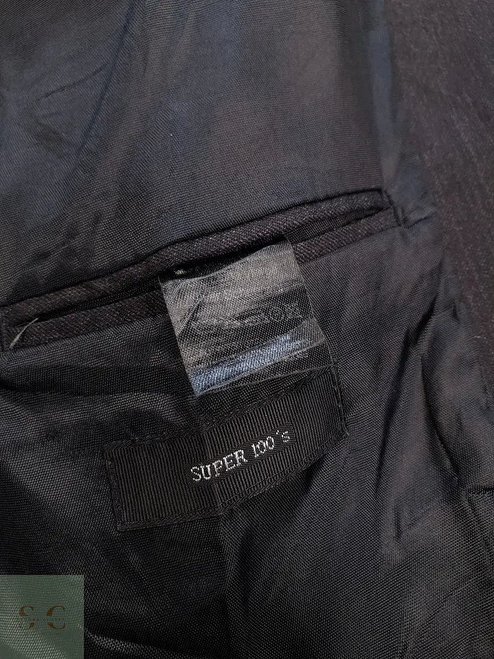 Blazer Estructurado en Paño Lana Marengo Anson's Herrenhaus Talla XXL 7