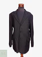 Blazer Estructurado en Mezcla de Viscosa y Lino Negro Henry Morell Talla XXL - Miniatura 1