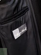 Blazer Estructurado en Mezcla de Viscosa y Lino Negro Henry Morell Talla XXL - Miniatura 7