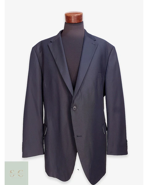 Blazer Clásico Azul Marino de Microtextura Canda Talla XXXL