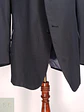 Blazer Clásico Azul Marino de Microtextura Canda Talla XXXL - Miniatura 3