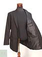 Blazer Negro Estructurado Solapa Muesca Mauro Ferrini Talla XL - Miniatura 6