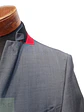 Blazer Slim Fit en Paño Micro-Texturado Gris Plomo CG Club of Gents Talla S - Miniatura 7